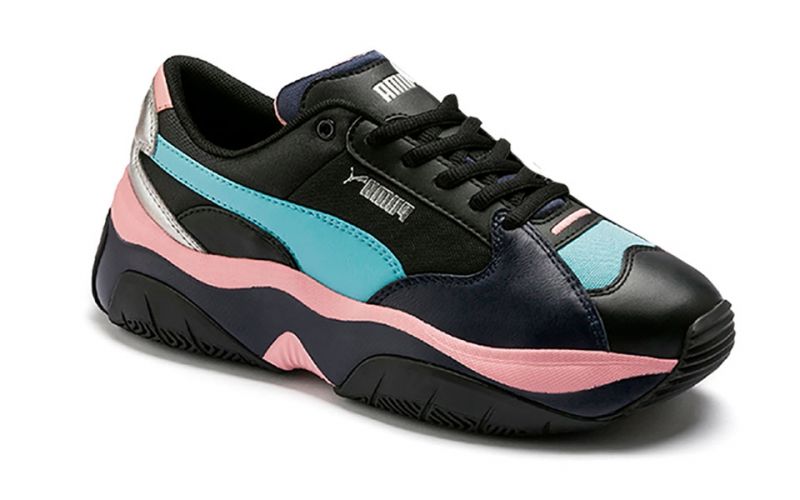 Stormy Metallic Noir Femme 371412 01