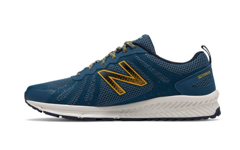 New Balance 590v4 Blu Giallo - Scarpe da trail running per uomo