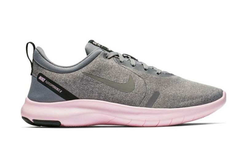 Composición Refrescante Expectativa Nike Flex Experience Rn 8 Gris rosa mujer - Amortiguación ligera
