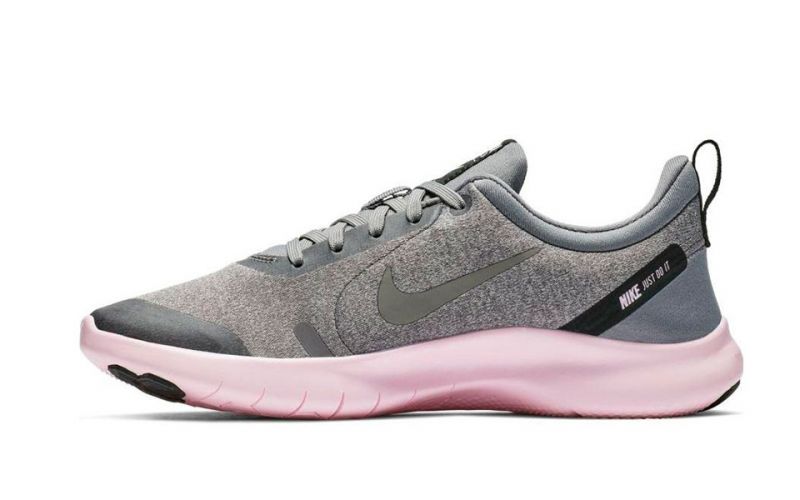 Nike Flex 8 Gris rosa mujer - Amortiguación ligera