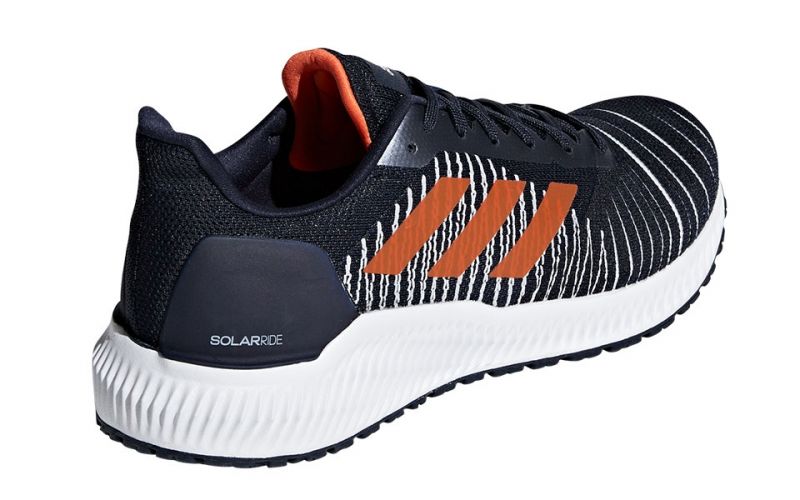Adidas Solar Ride black orange Breathable mesh