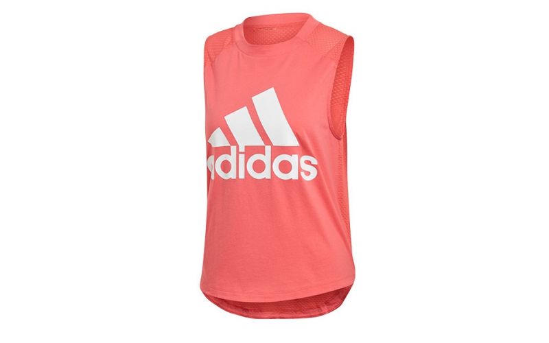 Adidas Camiseta Sport Id Mesh Coral Mujer - Farbe: Eu LGröße: DAMEN- Erzeugniscode: 4060507157108