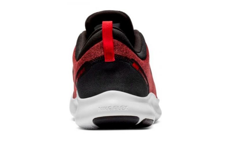 Plano impacto Completo Nike Flex Experience Rn 8 Rojo Negro - Zapas sin costuras