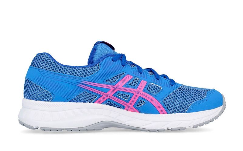Asics Gel Contend 5 Gs blue pink junior EVA midsole
