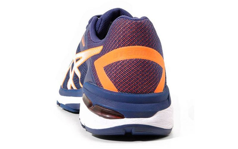 zapatillas asics gt-2000 7 azul marino naranja