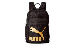 PUMA MOCHILA ORIGINALS NEGRO DORADO