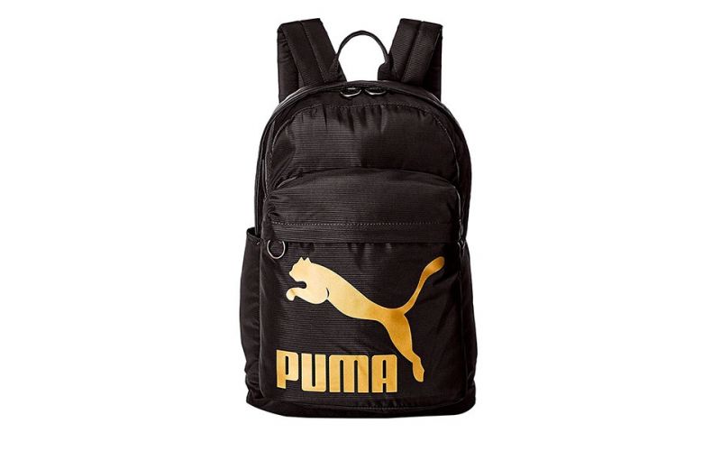 Mochila Puma Negro Dorado Mochila marca Puma