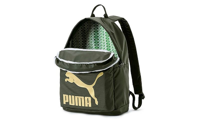 puma backpack green