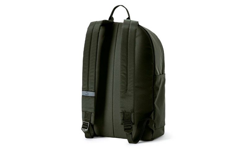 puma olive green backpack