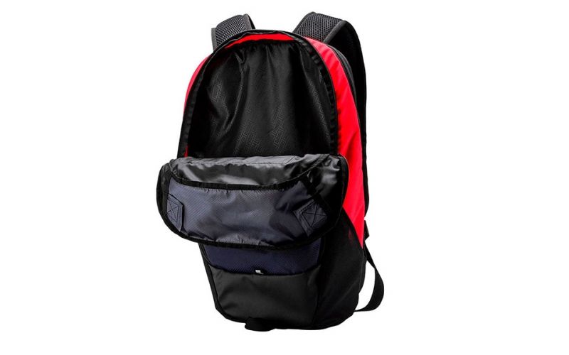 Mochila Puma X azul marino rojo