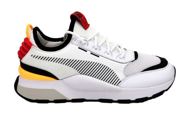 Puma Rs-0 Tracks white black yellow red - The most comfortable and casual