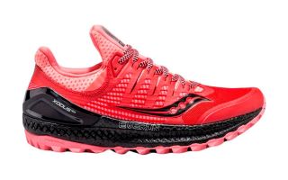 SAUCONY XODUS ISO 3 ROJO NEGRO MUJER S10449-36