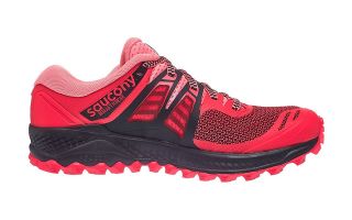 SAUCONY PEREGRINE ISO ROJO NEGRO MUJER S10483-36
