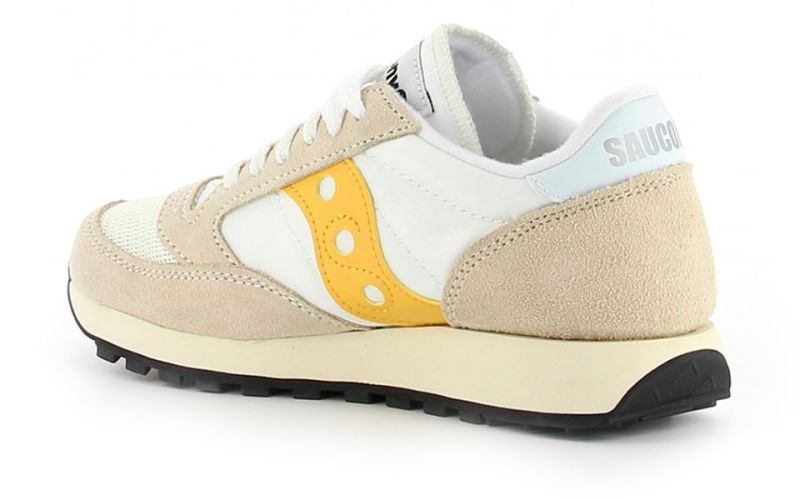 Saucony Jazz Original Vintage Mujer Beige Amarillo - Top zapatillas casuales