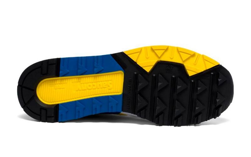 saucony azura white yellow