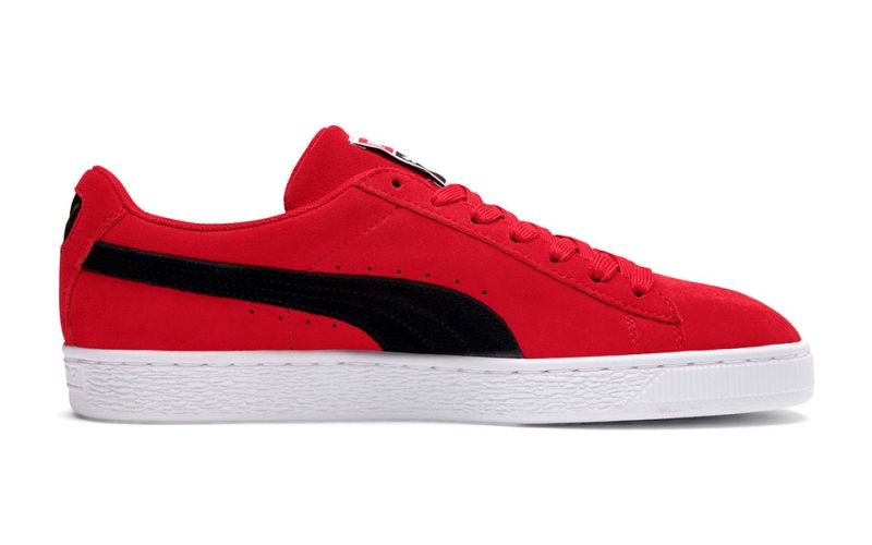 Soleado embudo el plastico Puma Suede Classic Rojo Negro - Zapatillas de hombre