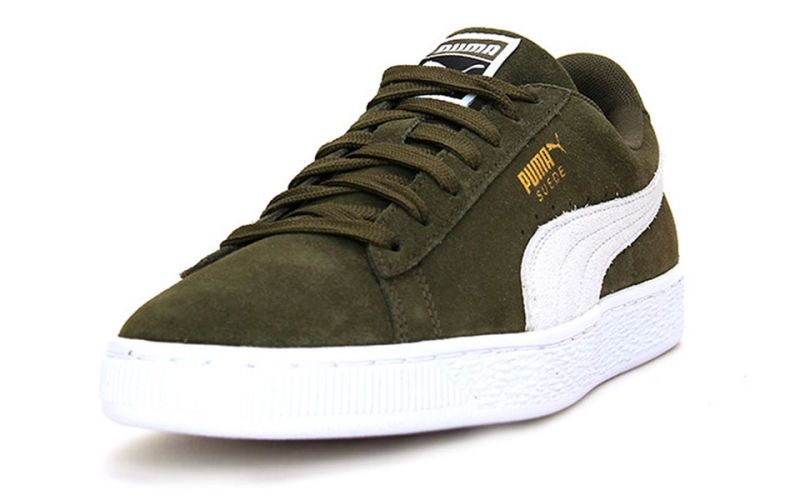 Decrépito Asesinar Hablar con Puma Suede Classic Verde Blanco - Zapatillas marca Puma