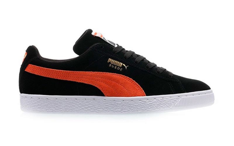 puma suede negro