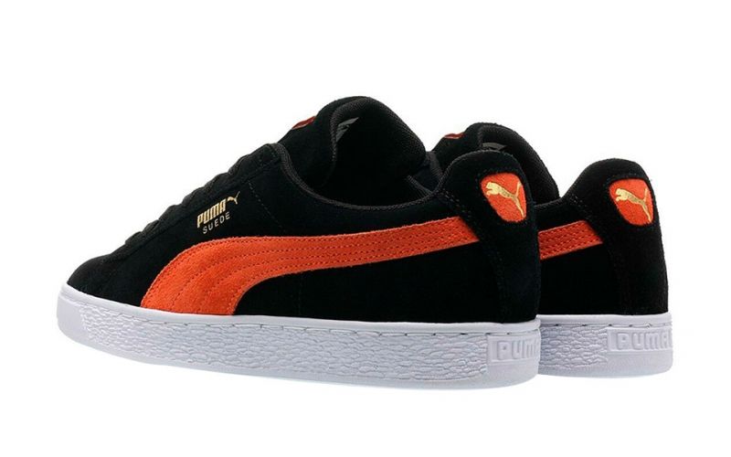 puma suede negro