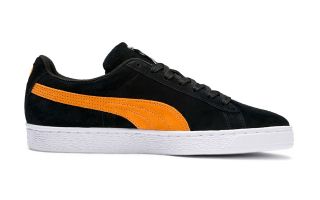 Puma SUEDE CLASSIC NOIR ORANGE 365347 56