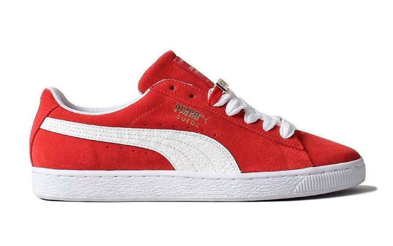 puma suede bboy red