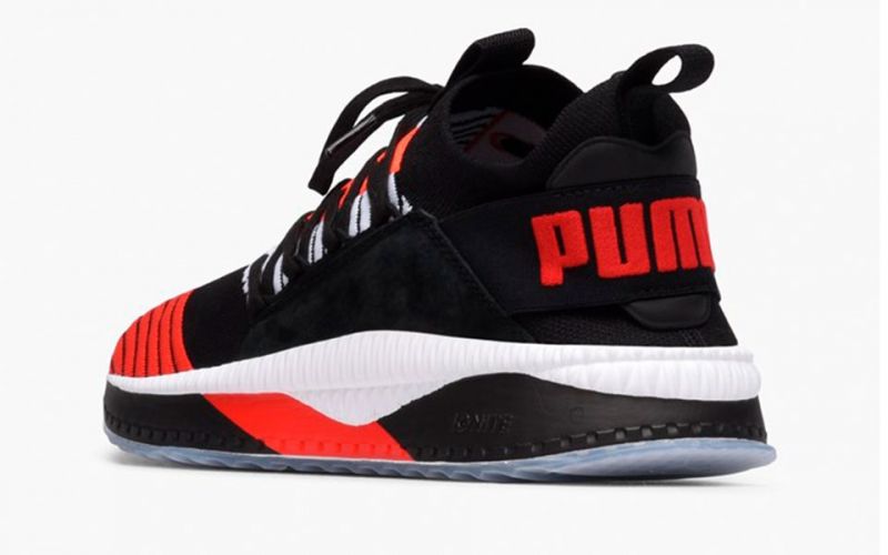 puma tsugi red black