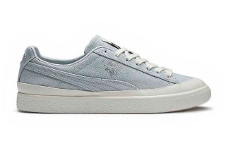 Puma DIAMOND CLYDE GRIS BLANC