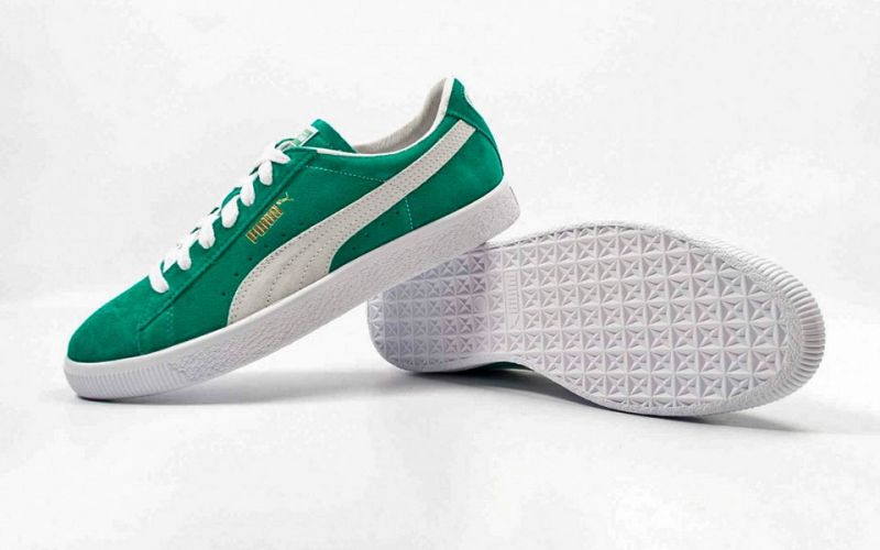Puma Suede green white - Classic and 