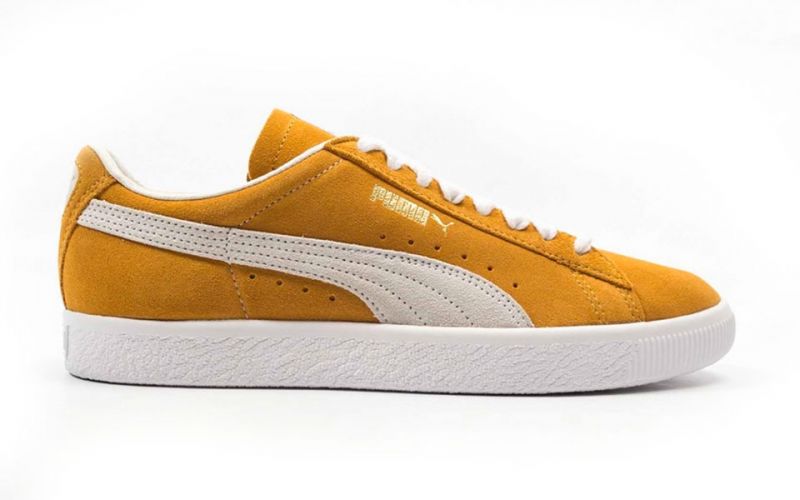 puma suede amarillo