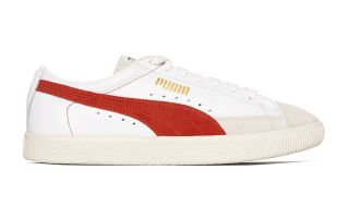 Puma BASKET 90680 WEISS ORANGE 365944 02