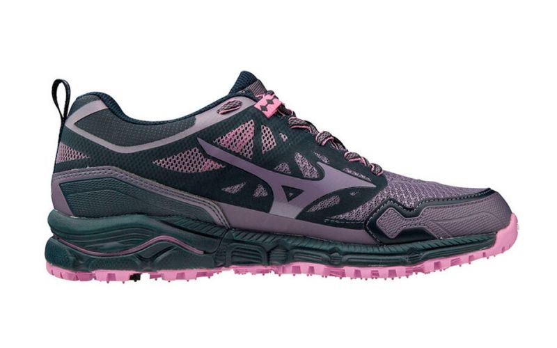 Mizuno Wave Daichi 4 GTX Womens Trail Running Shoes Purple 