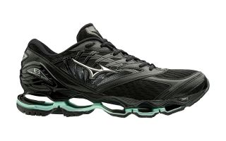 MIZUNO WAVE PROPHECY 8 NEGRO PLATA MUJER J1GD1900 15