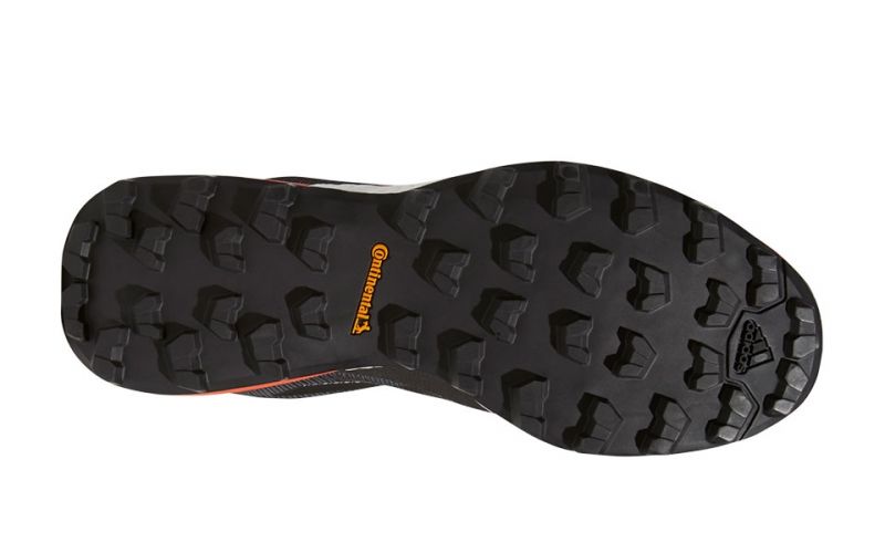 ADIDAS Terrex SkyChaser Lt Gtx negro naranja Estabilizador de TPU