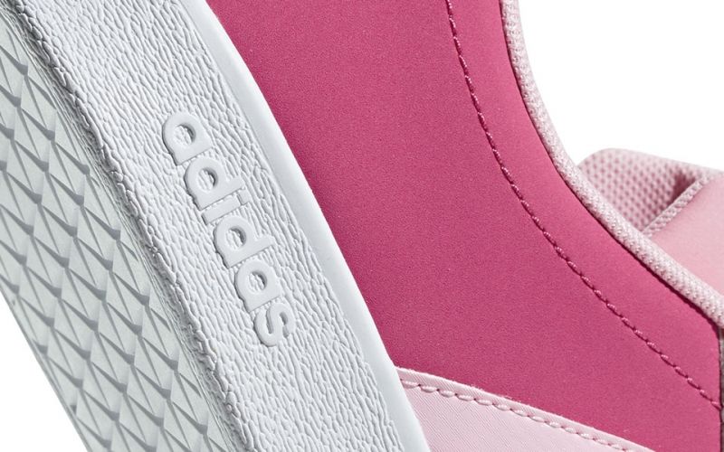 Adidas Neo VL Court 2.0 K pink white girl Style and comfort