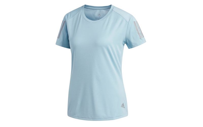 Adidas Camiseta Own The Run Azul Mujer - Farbe: Eu SGröße: DAMEN- Erzeugniscode: 4059812241688