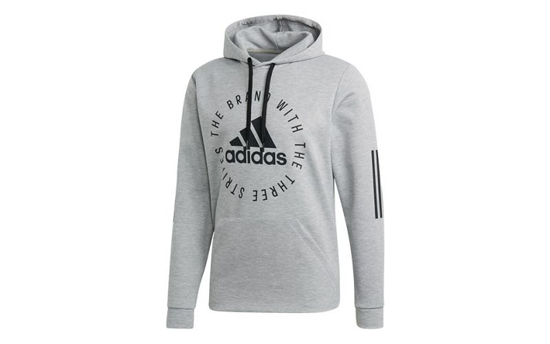 Adidas Sudadera Con Capucha Sport Id Gris - Farbe: Eu MGröße: HERREN- Erzeugniscode: 4060515364246