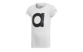 adidas CAMISETA ESSENTIALS BRANDED BLANCO NIA