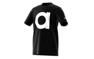 ADIDAS CAMISETA ESSENTIALS NEGRO NIO