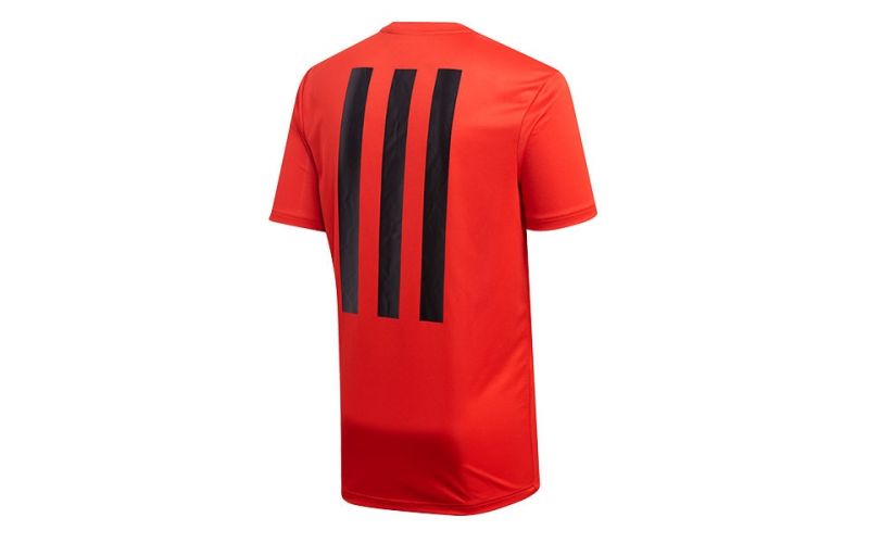 Camiseta adidas Tan Training rojo - Tejidos transpirables