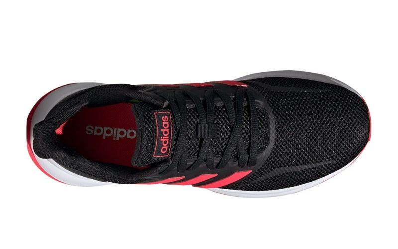 Adidas falcon hotsell negro y rosa