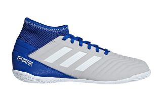 adidas BOTAS FUTBOL SALA PREDATOR 19.3 GRIS AZUL JUNIOR CM8545