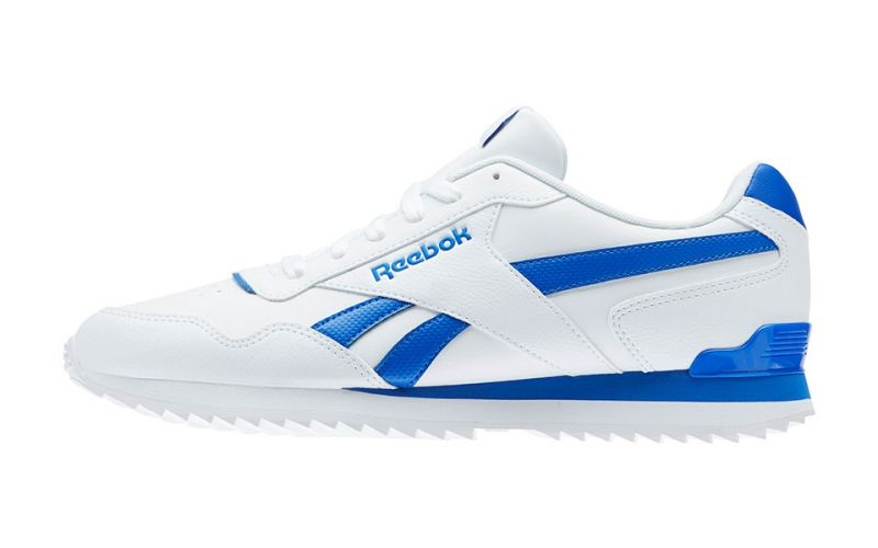 reebok royal glide ripple clip white