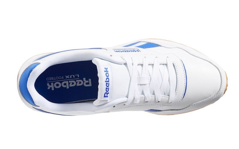 reebok azules con blanco