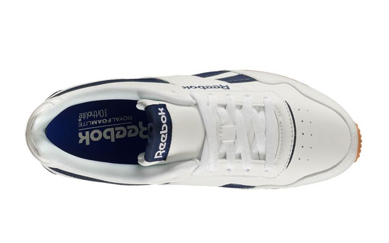 reebok blancos con azul