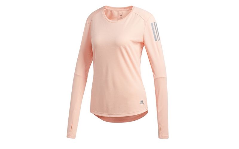 Adidas Camiseta Own The Run Rosa Mujer - Farbe: Eu LGröße: DAMEN- Erzeugniscode: 4060511640023