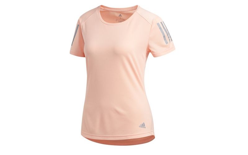 Adidas Camiseta Own The Run Rosa Gris Mujer - Farbe: Eu SGröße: DAMEN- Erzeugniscode: 4060511698475