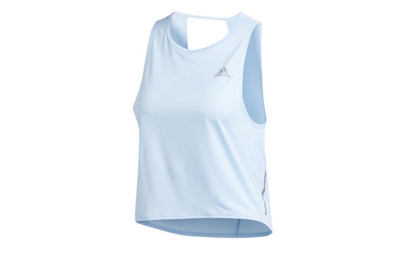 Adidas Camiseta De Tirantes Own The Run Azul Mujer - Farbe: Eu LGröße: DAMEN- Erzeugniscode: 4060512106283