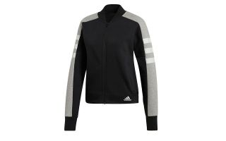 ADIDAS CHAQUETA SPORT ID NEGRO GRIS MUJER