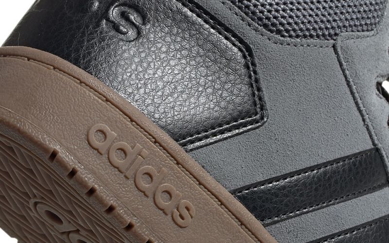 Adidas Hoops 2.0 Mid grey black - Soft 