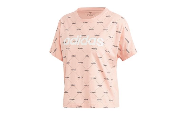 Adidas Camiseta Linear Graphic Rosa Mujer - Farbe: Eu SGröße: DAMEN- Erzeugniscode: 4060512651974